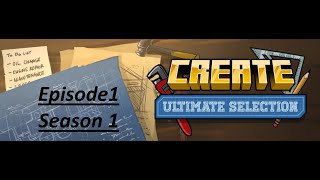 Minecraft 1.20.1 Create: Ultimate Selection - Create 6.0 and Quests! (Sezon1 Epizode1)