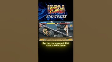 Ultra Street Fighter 2 - Ryu has the strongest 3 hit combo