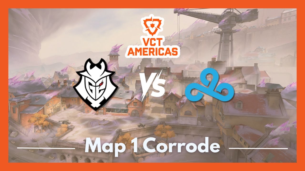 G2 vs C9 | VCT Americas Kickoff | Map 1 Corrode