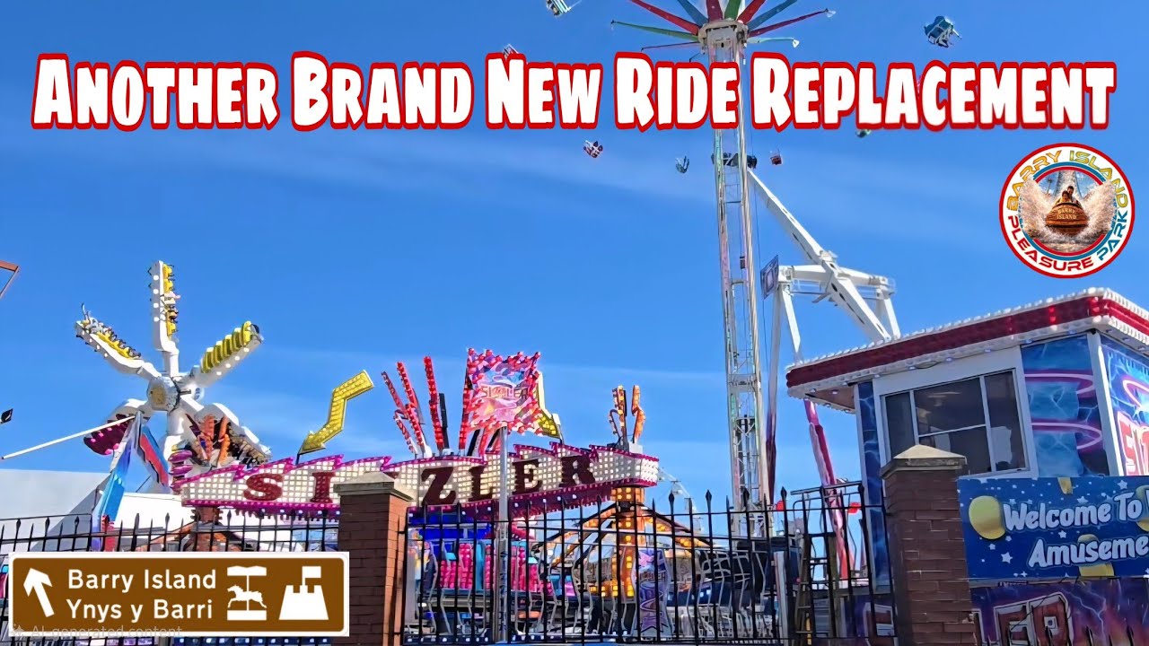 Yet Another Brand New Ride At Barry Island Pleasure Park 8th April 2026 ...