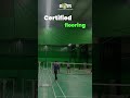Badminton Courts Built to Last #SportsInfra #Construction #BadmintonLovers
