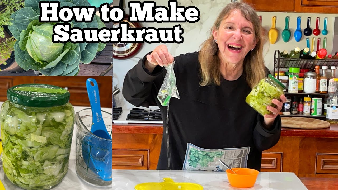 How to Make Sauerkraut Fast from EASY Cabbage Recipe, Delicious