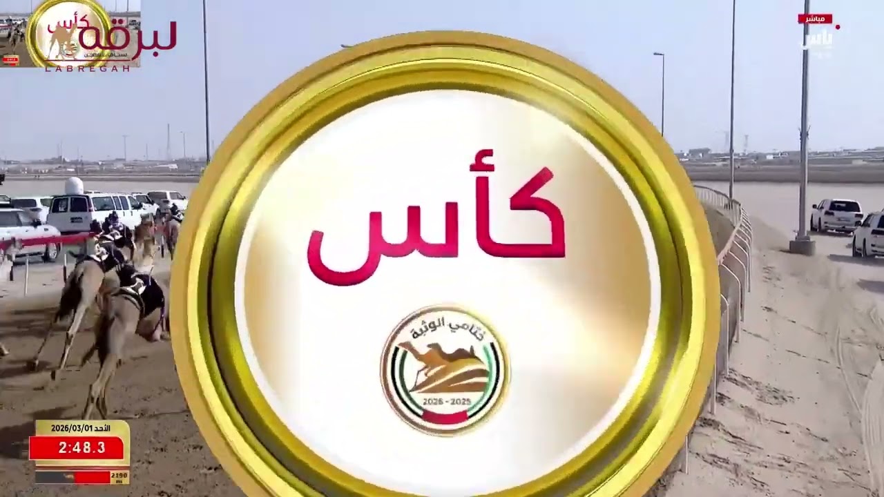 ش1 منحاف لـ عبدالله غصاب راعي الطيره (مهرجان ختامي الوثبة 01-03-2026) كأس الحقايق بكار مفتوح 5:40:64
