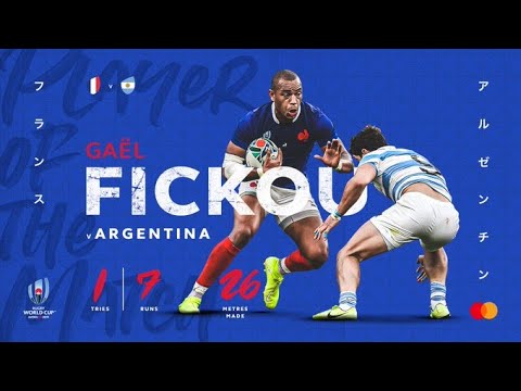 Gaël Fickou wins Mastercard Player of the Match