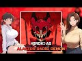 [NTR] Kokujin No Tenkousei react to HIROKI as ALASTOR the RADIO DEMON | Hazbin Hotel | Gacha React 