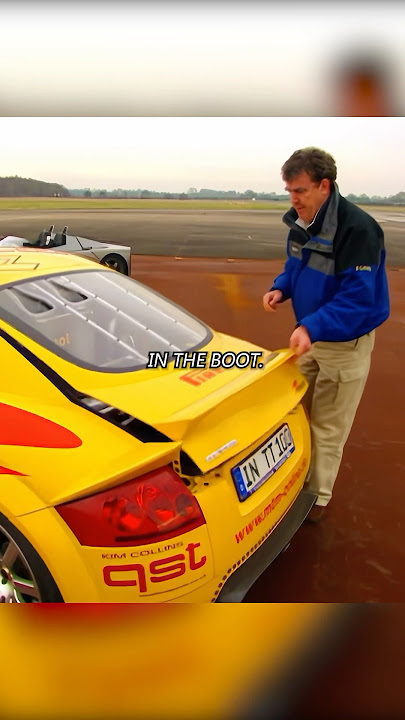 This AUDI TT looks normal, until…😳 #cars #topgear #thegrandtour