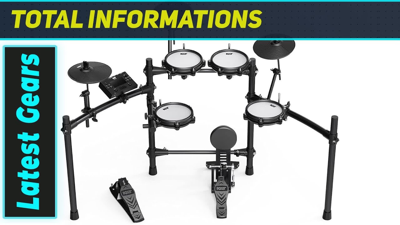 KAT Percussion KT-150: The Best All-Mesh Electronic Drum Kit for Drummers!
