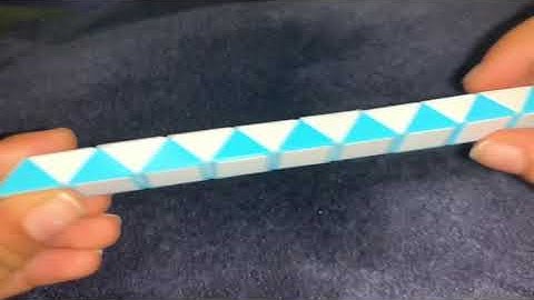 How to make a cobra out of magic snake puzzle