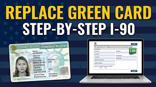 Details How to File Form I-90 Online (Step-by-Step) | Replace a Lost or Never-Received Green Card #uscis News