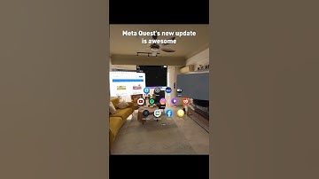 Meta Quest’s new update is awesome 👀 #meta #quest #apple #passthrough #v64