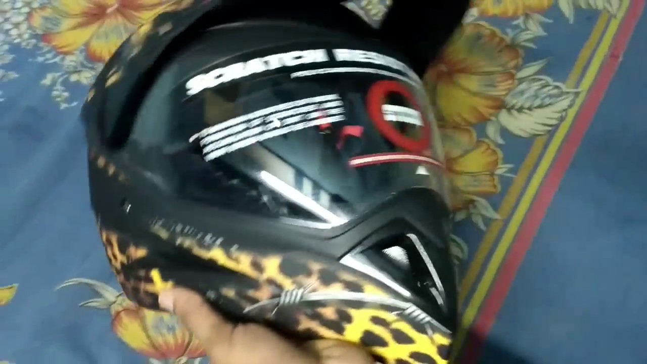 Studds Motocross D1 Helmet - YouTube