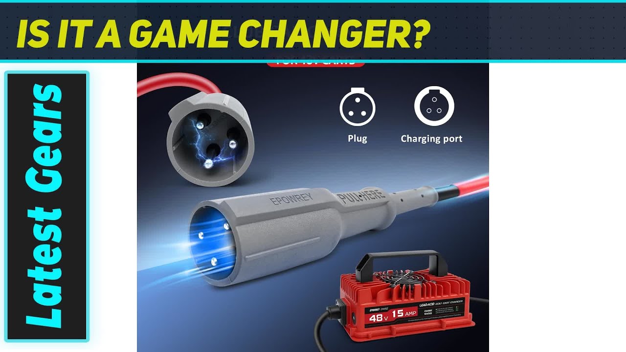 EPOWREY 48V Club Car Charger: Ultimate Power & OBC Bypass