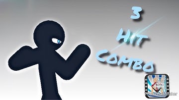 Stick nodes - 3 hit combo animation