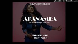 Afrobeat Instrumental "AKANAMBA" x Afro x Band Type beat |2023