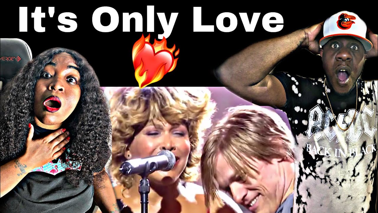 THIS BLEW US AWAY!!!  BRYAN ADAMS & TINA TURNER - IT'S ONLY LOVE (REACTION)