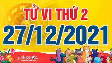 Xem tử vi hàng ngày - Tử vi Thứ 2 ngày 27 tháng 12 năm 2021 của 12 con giáp AI MƯU SỰ DỄ THÀNH