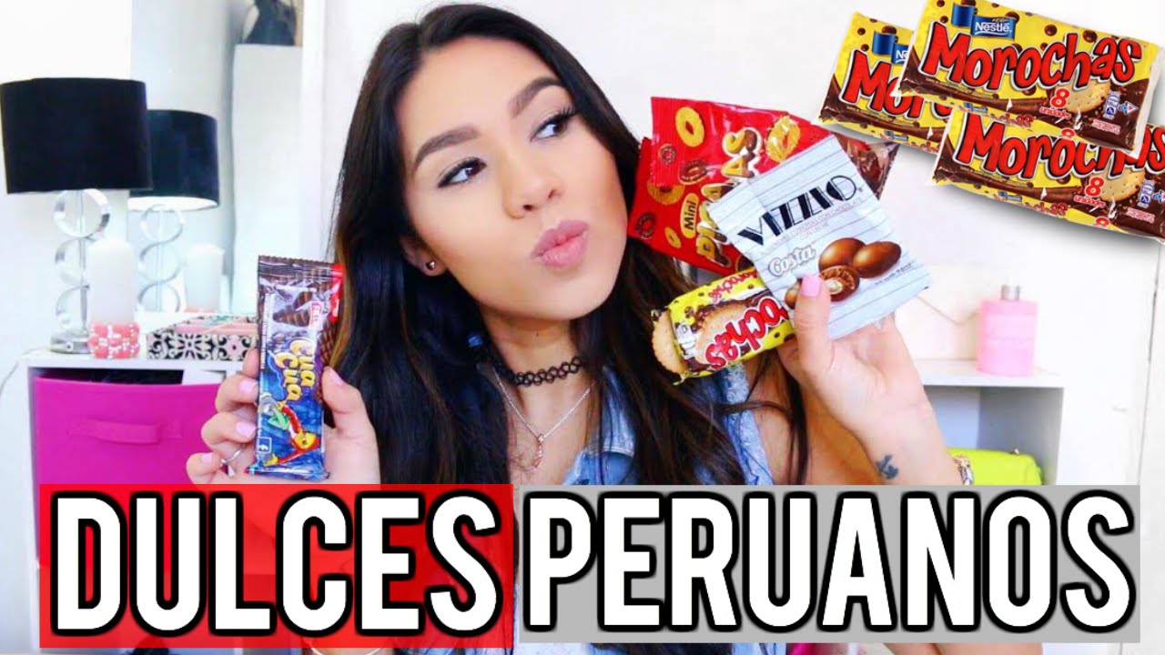 PROBANDO DULCES PERUANOS