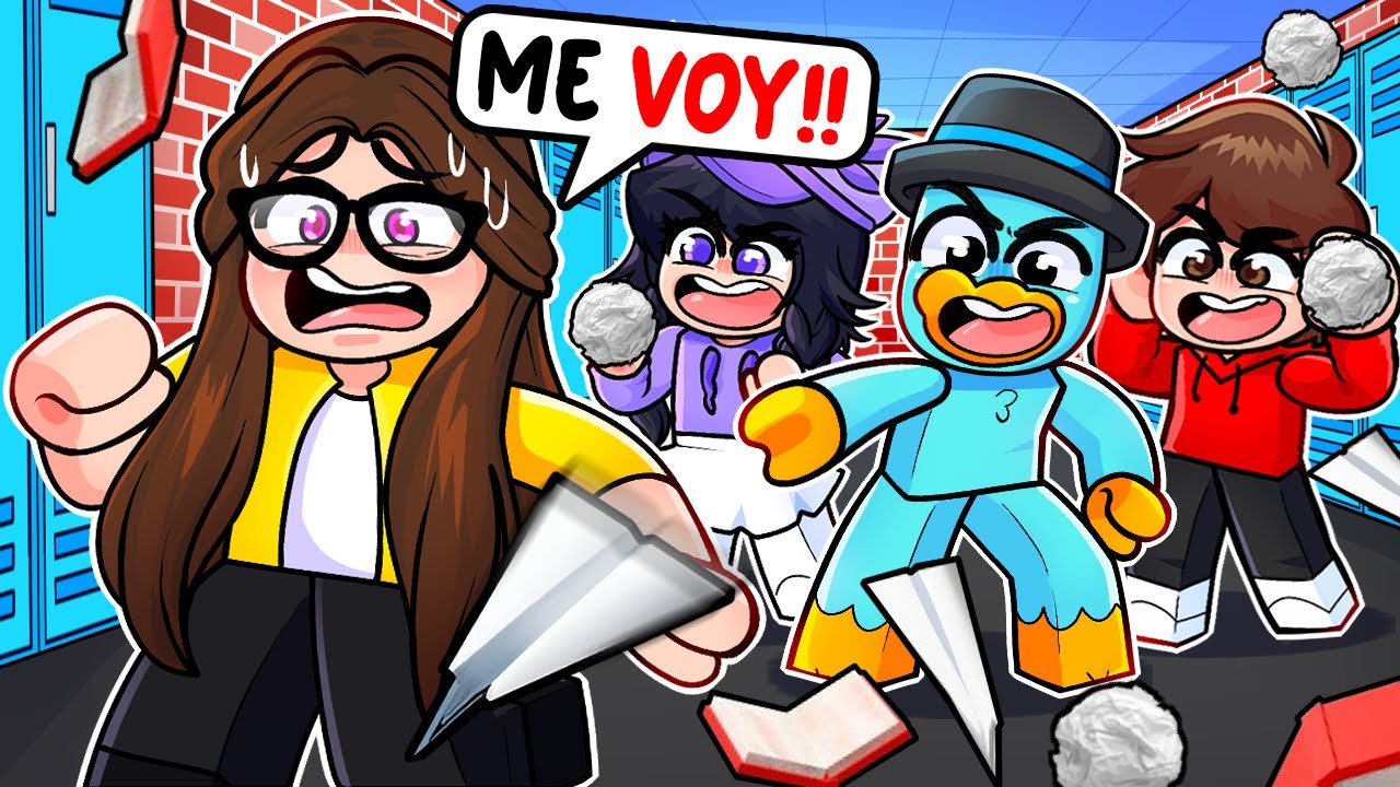 TROLLEANDO a NUESTRA PROFESORA Hasta que se VAYA!