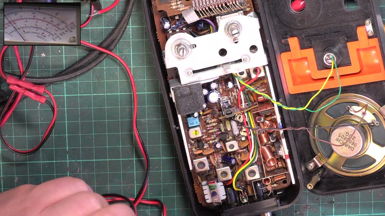 Cybernet ZX1 CB27/81 CB radio (Emergency Kit) - Service adjustment
