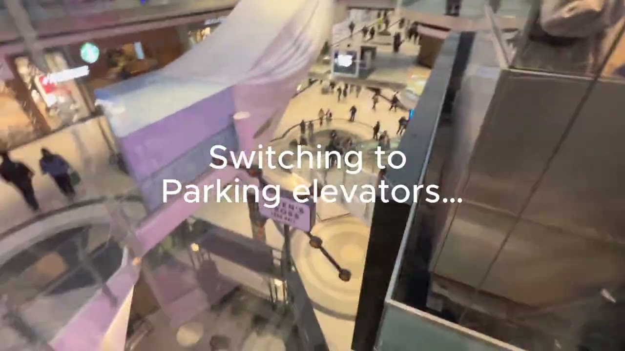 Otis Gen2 Main + Parking Glass Traction Elevators @ CF Toronto Eaton Centre (Downtown)
