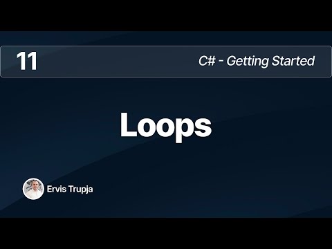 11. C# - Loops