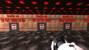 Doom Map In Portal 2 Part 1