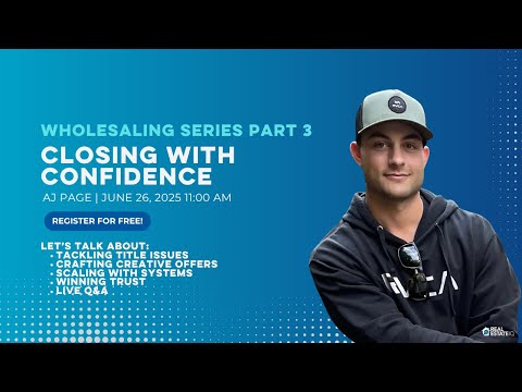 AJ Page wholesale closing lesson