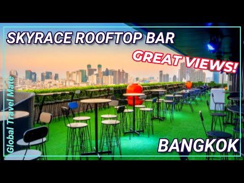Nice New Rooftop Bar Bangkok - SkyRace Sports Bar Eastin Hotel - Soft Opening December 2020