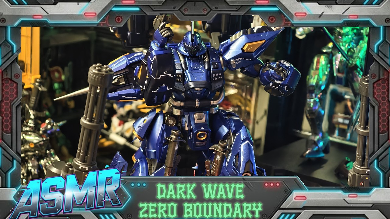 Zero Boundary 1/100 Dark Wave (Kampfer Amazing) | ASMR Quick Build