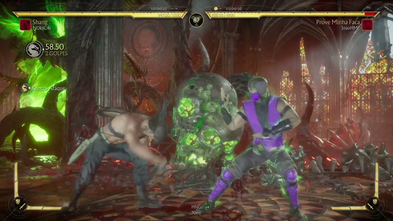 Perfect Rambo comeback - MK11