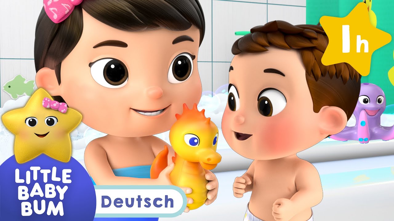 Suche und finde Badezeit | Kinderlieder | Little Baby Bum Deutsch | Cartoons für Kinder