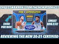 *$450 WITH 2 AUTOS! THE 1ST NBA RPA’s!* 2020-21 Panini Certified Basketball Hobby Box Break/Review