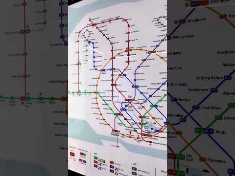 The Singapore Metro has a Circle Line!