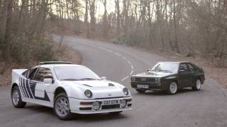 Group B Worship: Ford RS200 and Audi Sport Quattro  /CHRIS HARRIS ON CARS