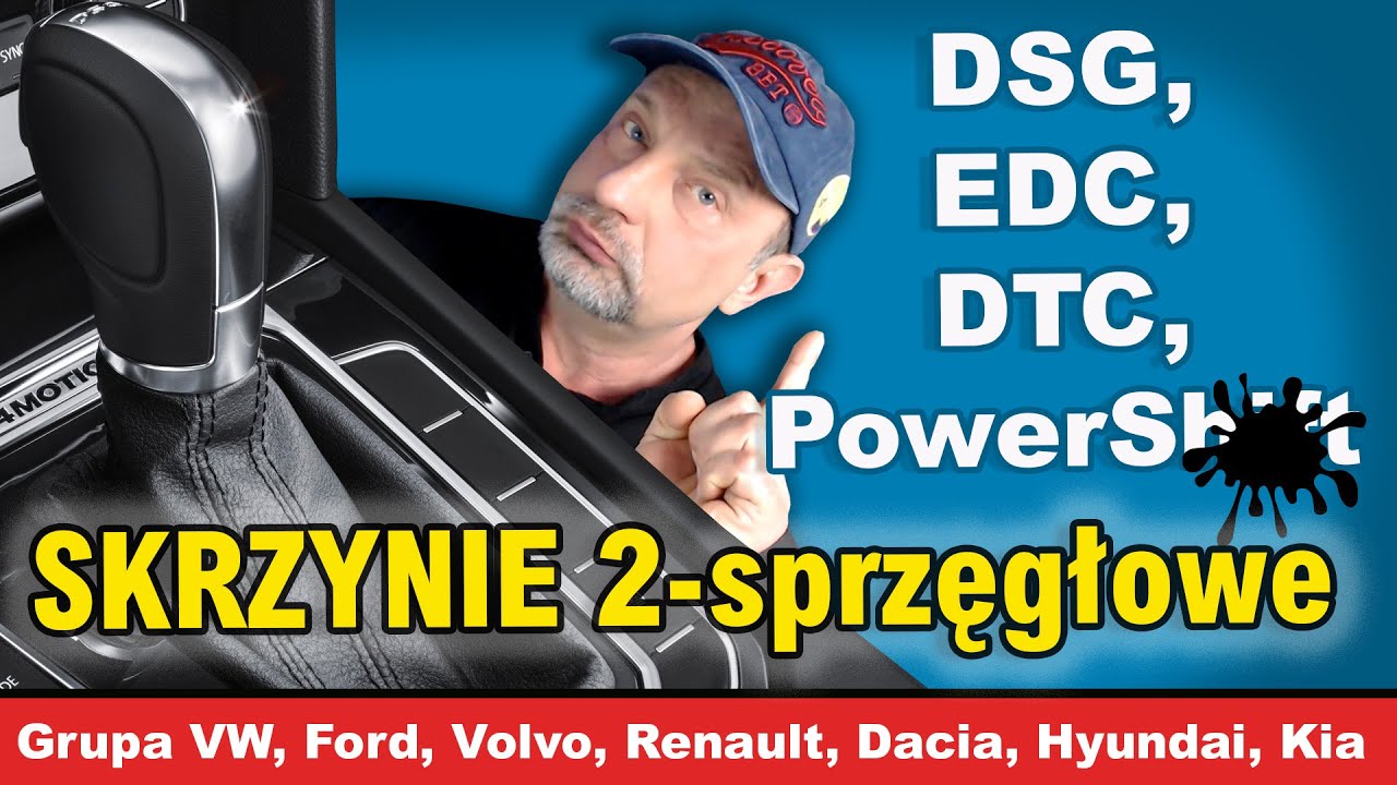 DSG, PowerShift, EDC, DTC - popularne skrzynie dwusprzęgłowe. Która Waszym zdaniem jest najlepsza?