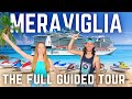 Msc meraviglia  ultimate cruise ship tour   bonus private island tour