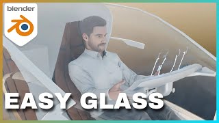 Creating a Glass Material for Blender in 30 Seconds - Quicktip 018