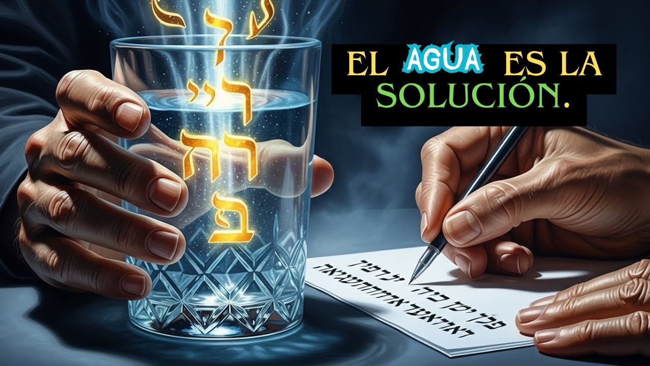 Coloca Tu NOMBRE + ESTOS 7 Números HEBREOS En Agua — El Dinero Te Buscará En 48 Horas
