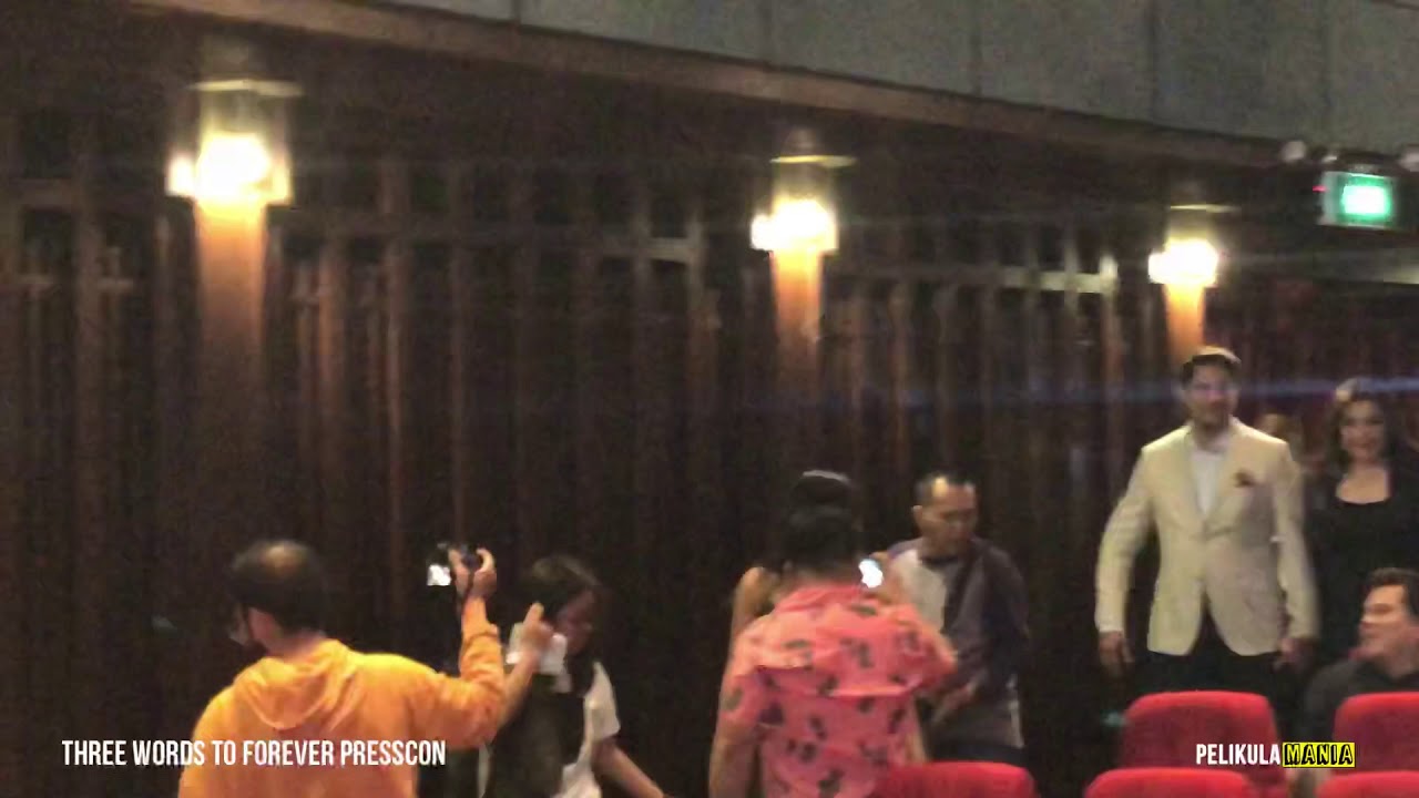 THREE WORDS TO FOREVER (2018) Media Launch | Sharon, Richard, Kathryn Arrive