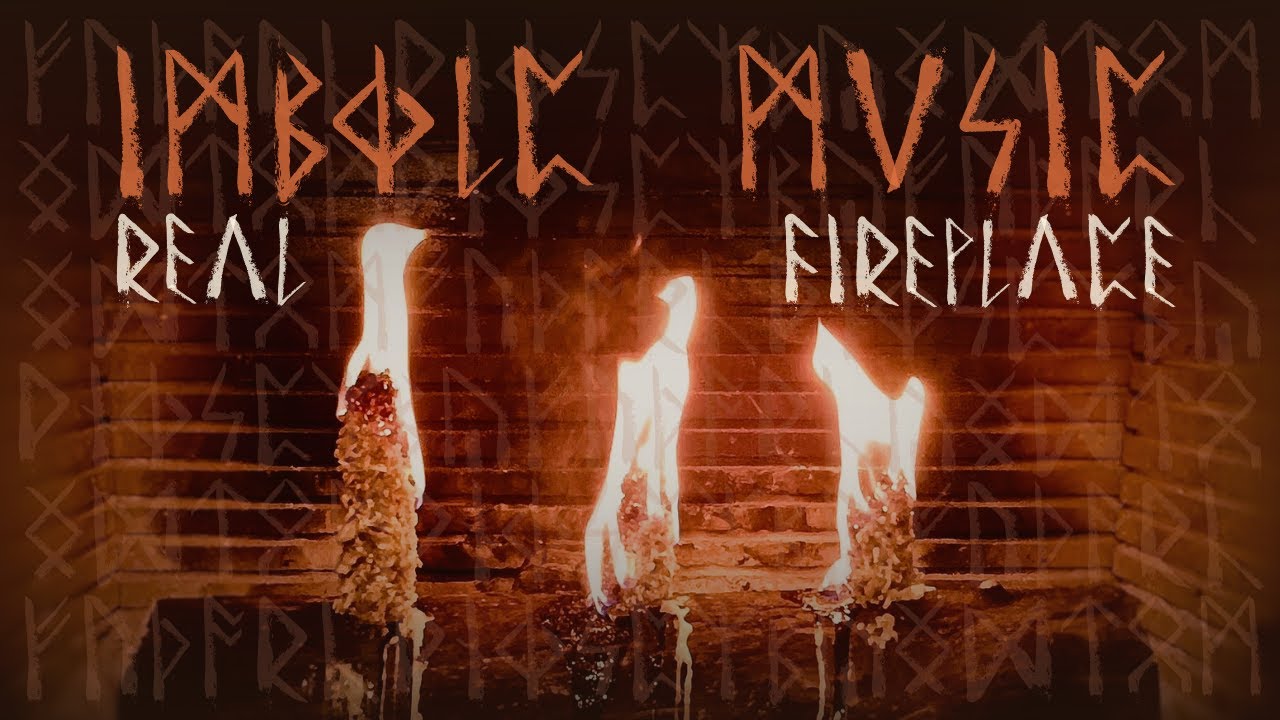 Imbolc Fireplace | Brighid Ritual Candles | Pan Flute Music Ambiance | The Wheel Of The Year