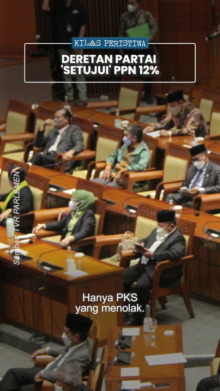 Kilas Peristiwa: Kilas Balik Pengesahan UU HPP Bikin PPN Naik 12%, Benarkah PDIP Biang Keroknya?