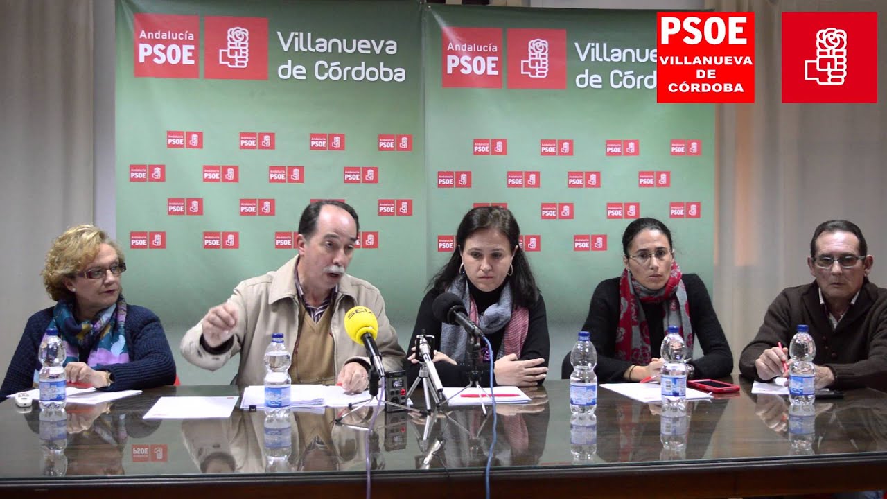 Rueda de Prensa PSOE - YouTube
