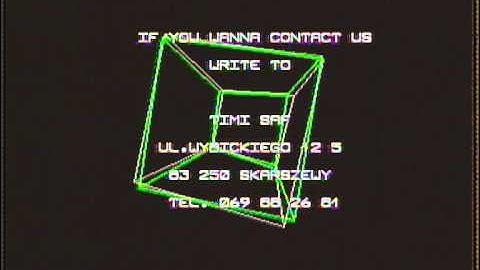 Amiga Intro - Contact Intro/ SAF