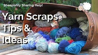 5 WAYS TO RE-USE YARN SCRAPS (AND WHY YOU SHOULD!) – Hook🔸Yarn🔸Carabiner