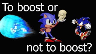 Should Sonic DITCH THE BOOST? 