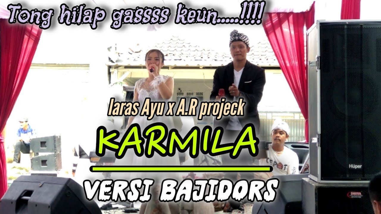 KARMILA (FARID HARDJA) LIVE PERFORM PANGGUNG LARASAYU #bajidorversion #dangdut #viralltiktok 