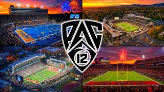 Pac-12 Football Stadiums RANKED!