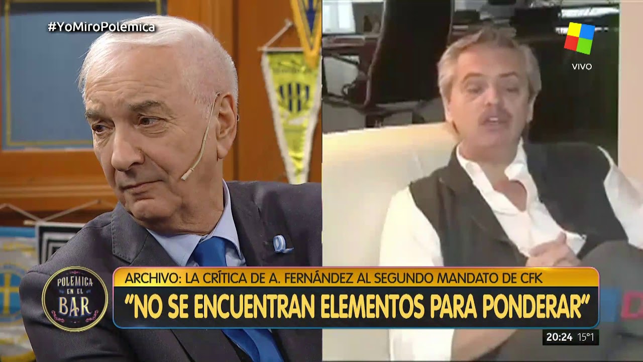 El archivo de Alberto Fernández contra el segundo gobierno de Cristina: 