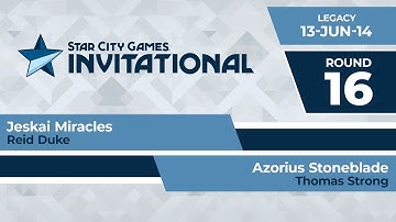 SCGINVI: Round 16 - Reid Duke vs Thomas Strong | Legacy