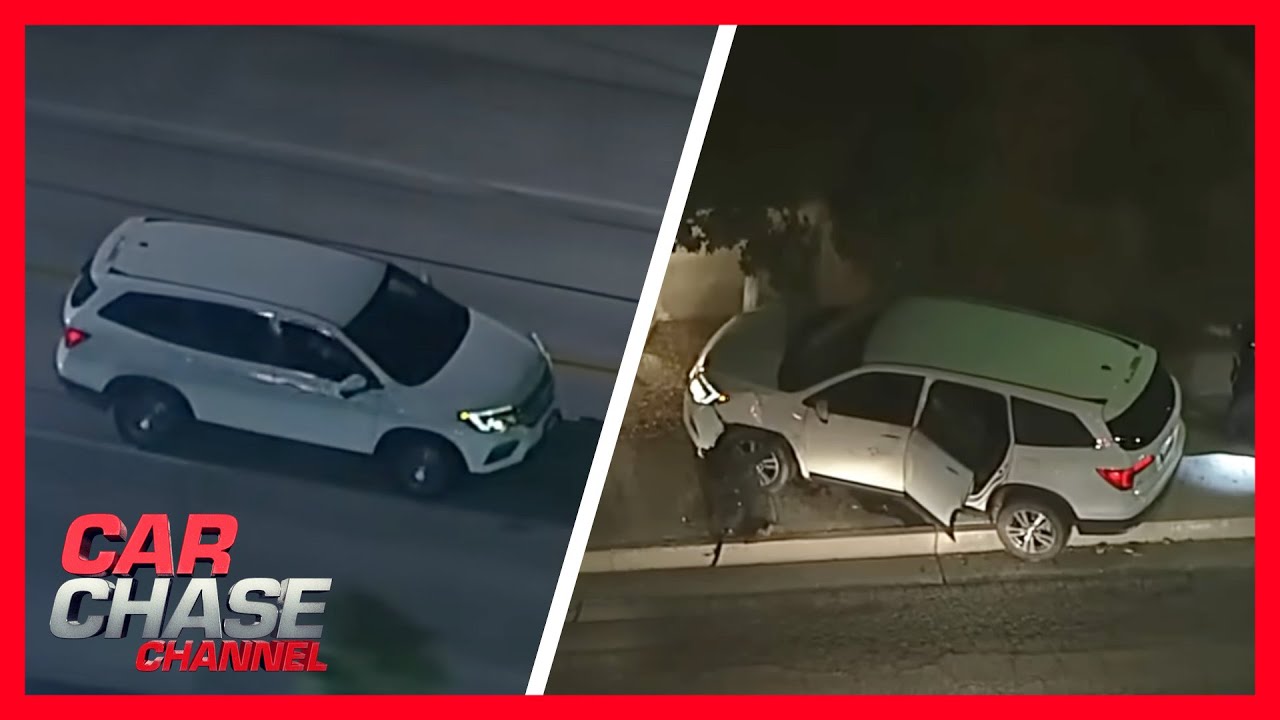 Полная погоня: Предполагаемые подозреваемые в стрельбе устроили погоню с полицией в Восточном Лос...